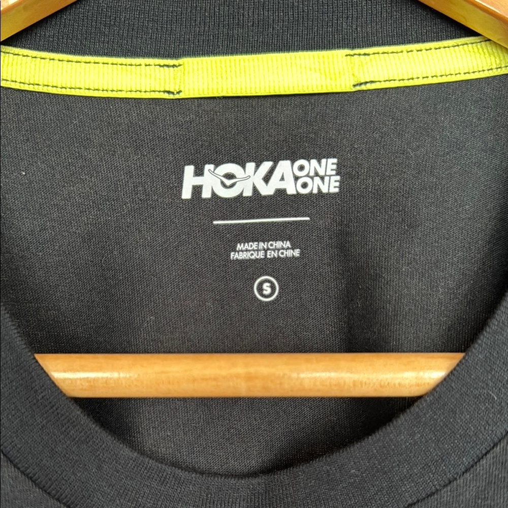 HOKA Black Graphic T-Shirt - Size S - Never Worn! - Picture 4 of 4